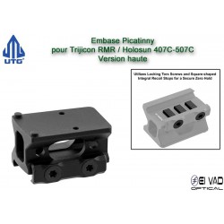 UTG - Montage Haut pour Trijicon RMR - Holosun 407C & 507C
